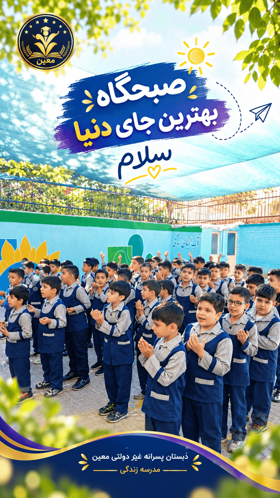 صبحگاه دوره اول ابتدایی